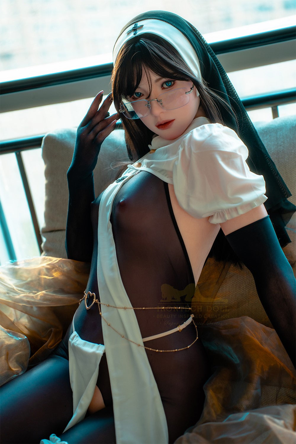 Sekso lėlė Yeona (Irontech Doll 162 cm B puodelis S37 silikonas)