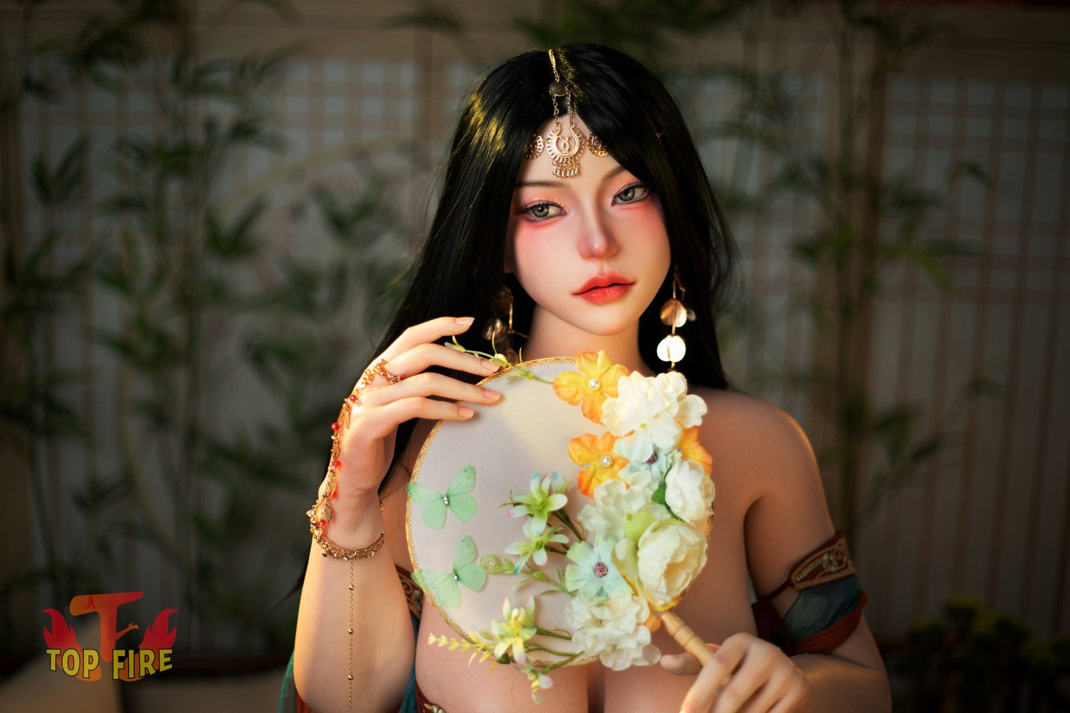 Sekso lėlė Arija (Top Fire Doll 160 cm F puodelis T67 silikonas)