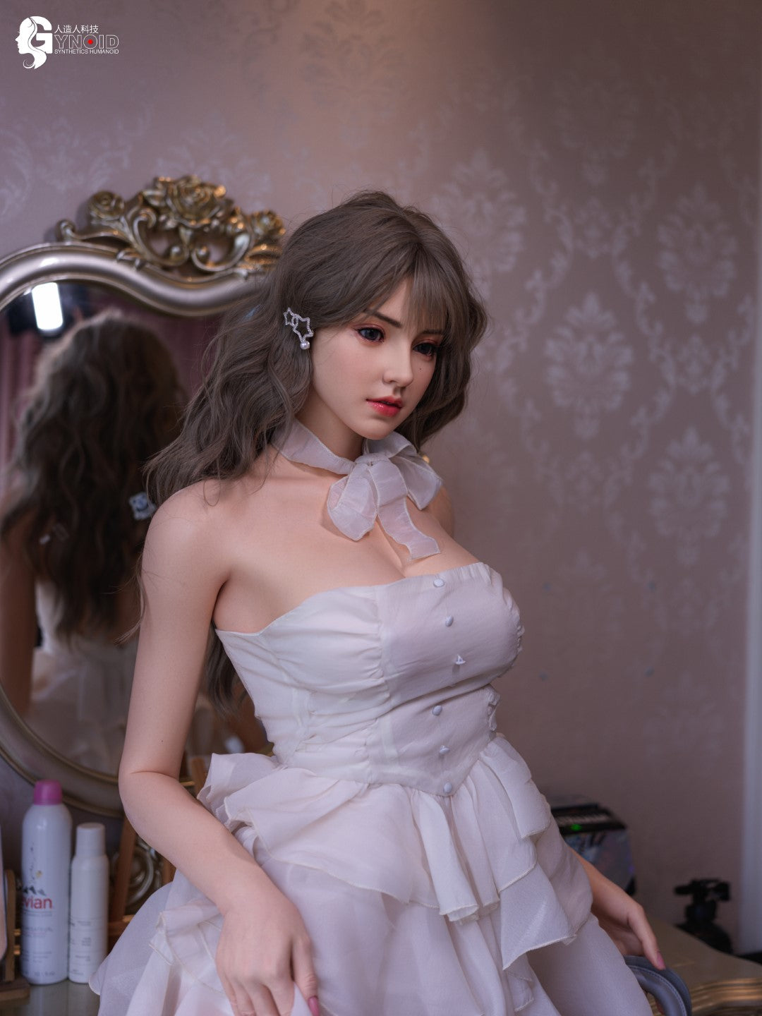 Sekso lėlė Mona Model 20R Deluxe (Gynoid Doll 163 cm E-Cup silikoninis)