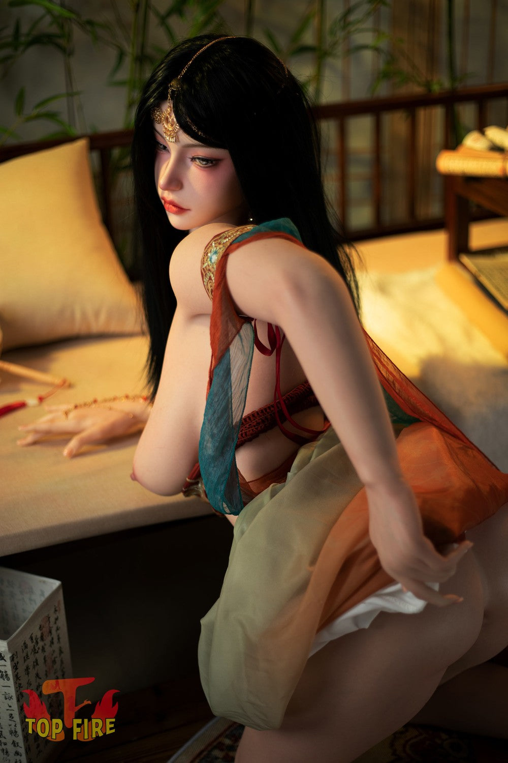 Sekso lėlė Arija (Top Fire Doll 160 cm F puodelis T67 silikonas)