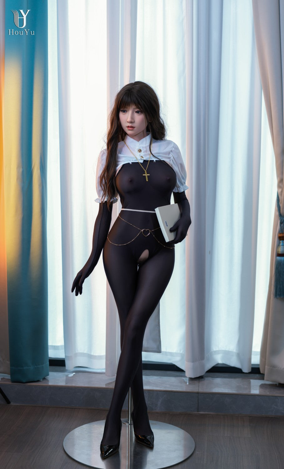 Sekso lėlė Elle (HouYu Doll 158cm D-Cup Silicone)