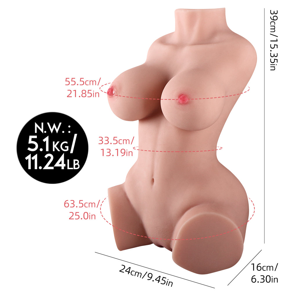 Liemuo vingiuotas (EL-Doll 39 cm D puodelio TPE) EXPRESS