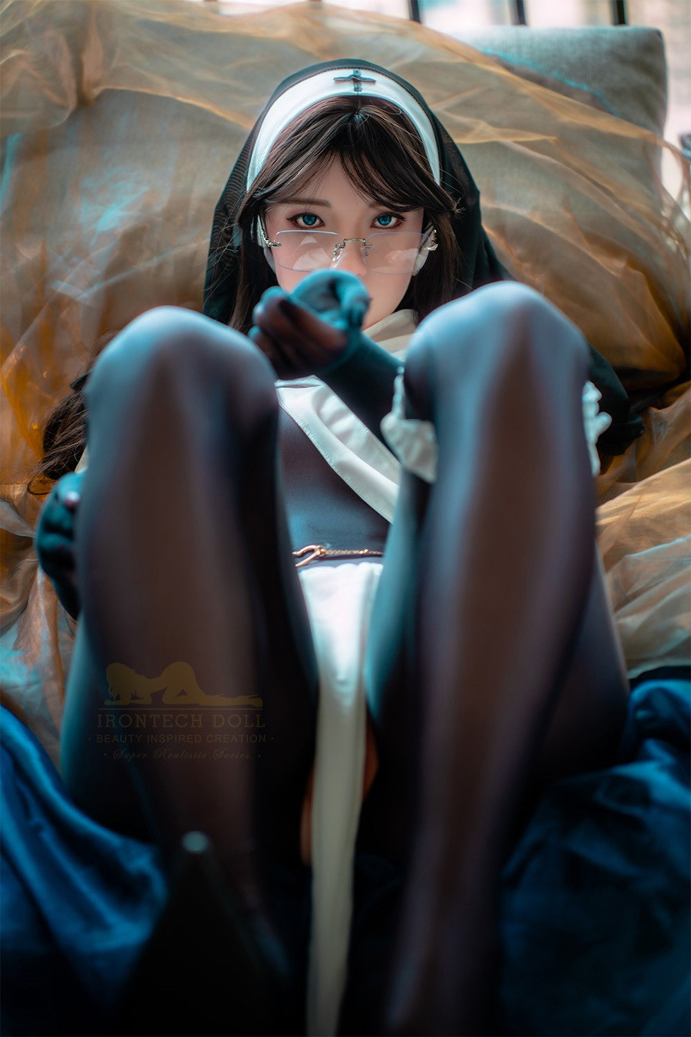 Sekso lėlė Yeona (Irontech Doll 162 cm B puodelis S37 silikonas)