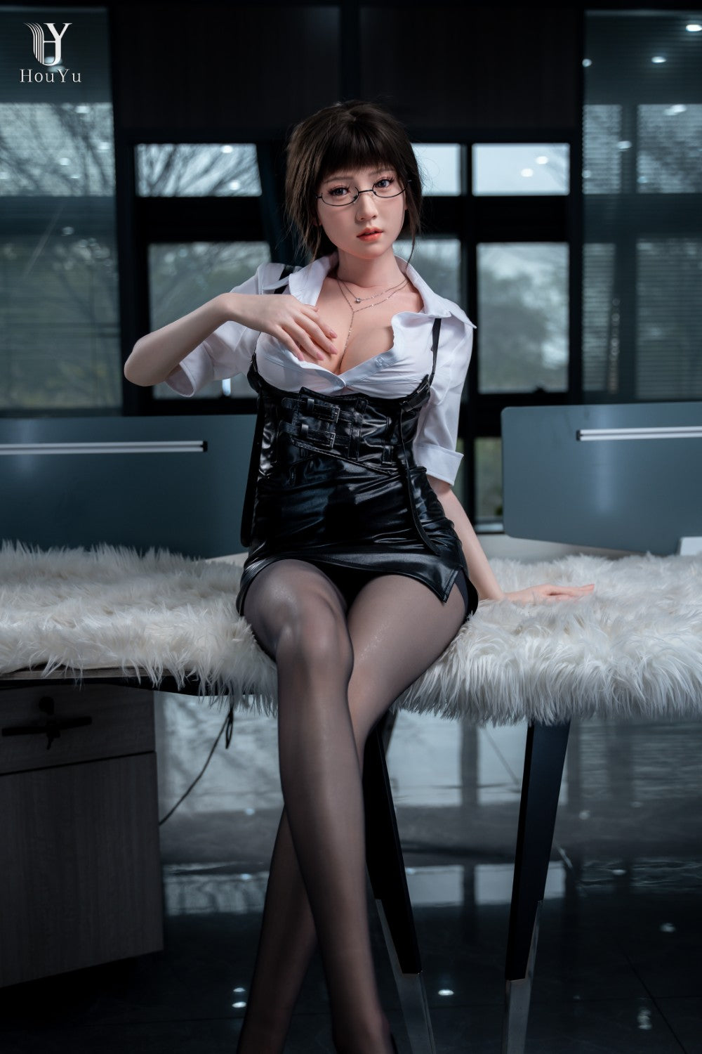 Sekso lėlė Elle (HouYu Doll 158cm D-Cup Silicone)