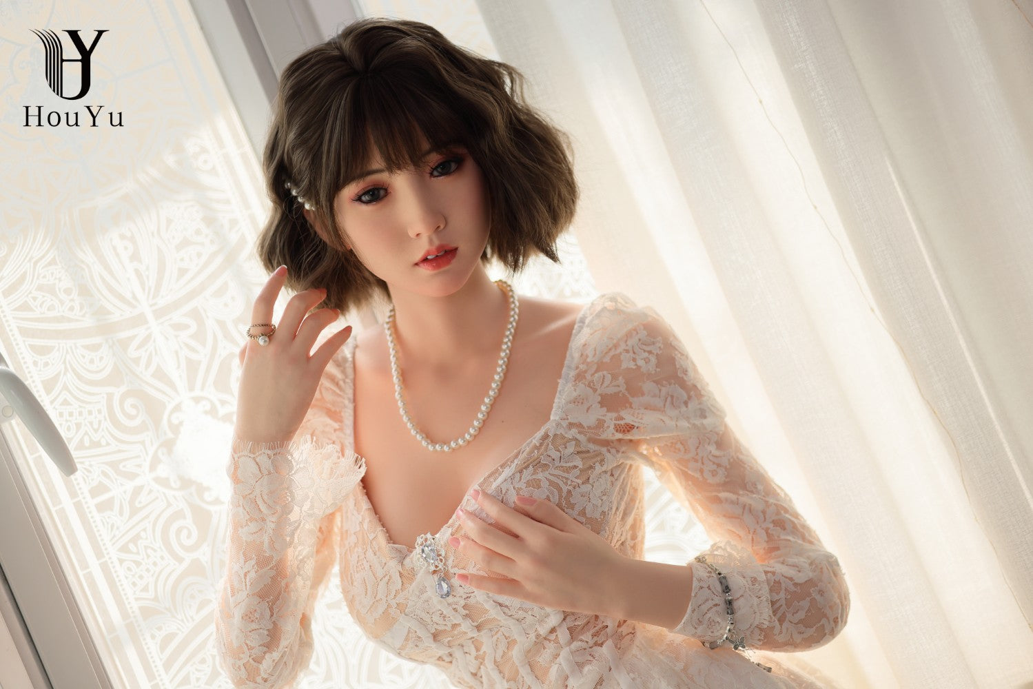 Sekso lėlė Elle (HouYu Doll 158cm D-Cup Silicone)