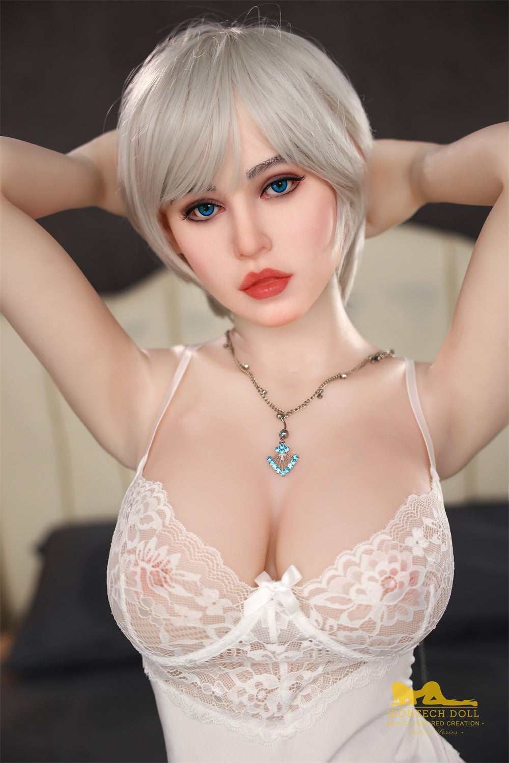 Angelia Sex Doll (Irontech Doll 159 cm G-Cup S2 TPE + silikonas)