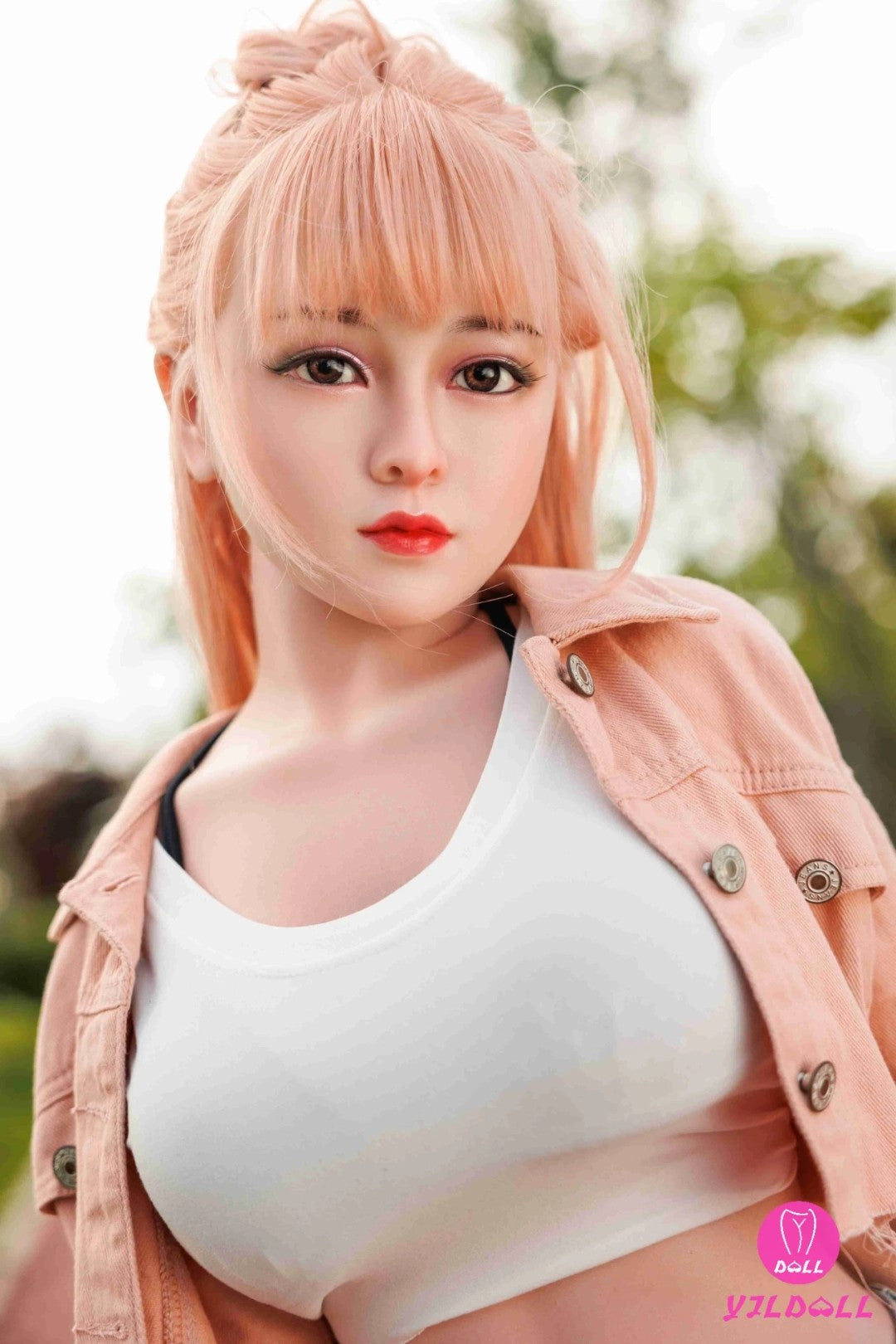 Ansley sekso lėlė (YJL Doll 148 cm D-Cup #369 TPE + silikonas)