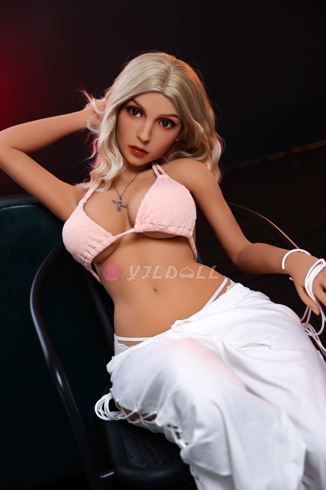 Violetinė sekso lėlė (YJL Doll 163 cm F-taurė #872 TPE)
