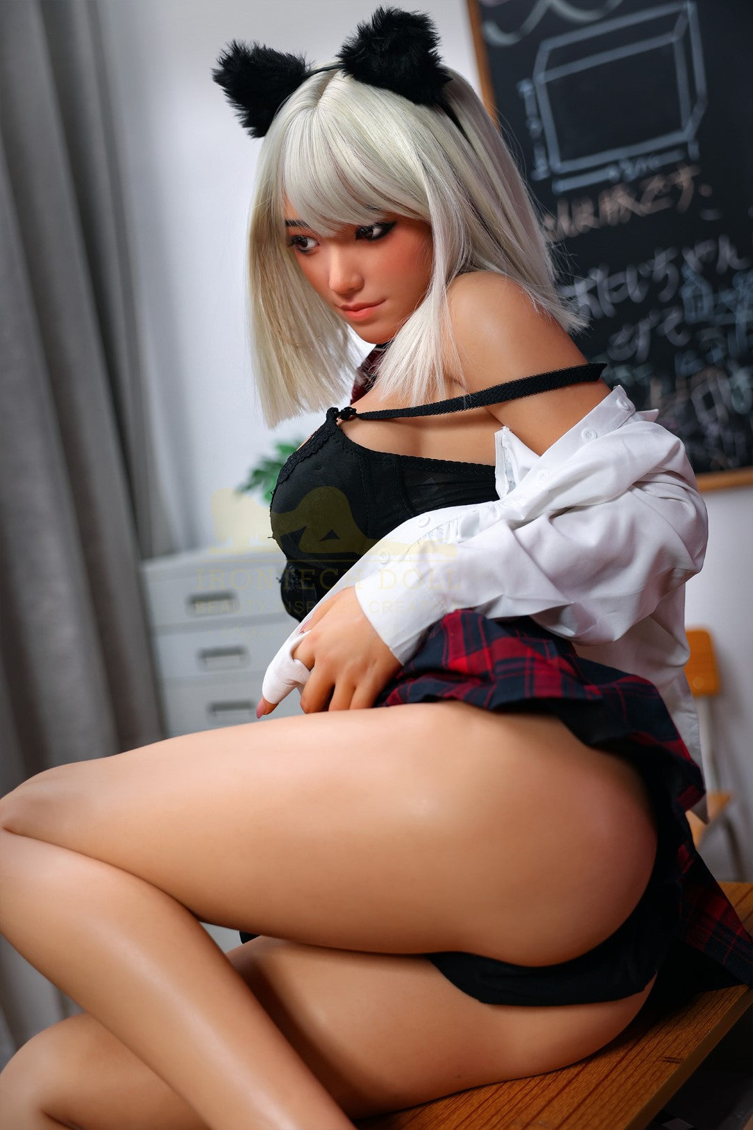 Sylvia Sex Doll (Irontech Doll 167 cm E-puodelis S43 silikoninis)