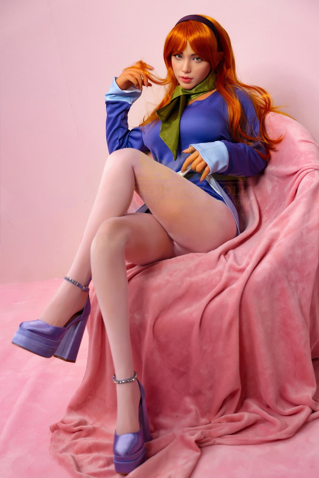 Sekso lėlė Daphne (Irontech Doll 167 cm E-puodelis S42 silikoninis)