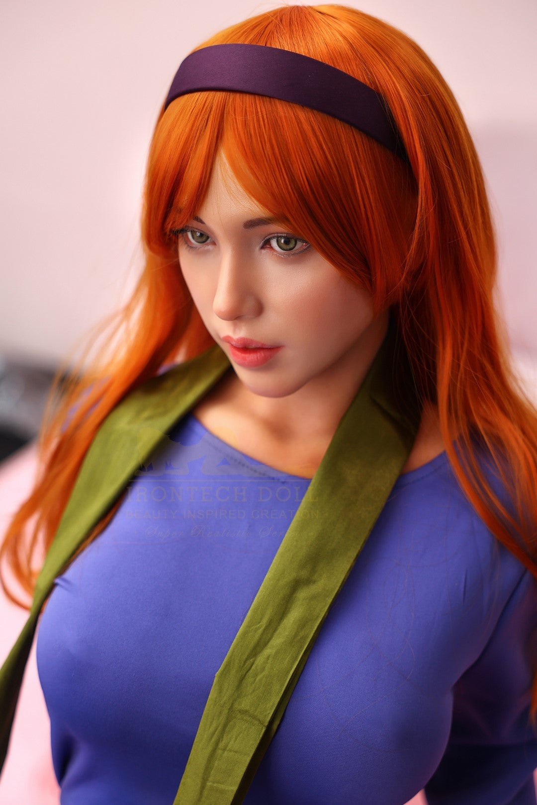 Sekso lėlė Daphne (Irontech Doll 167 cm E-puodelis S42 silikoninis)