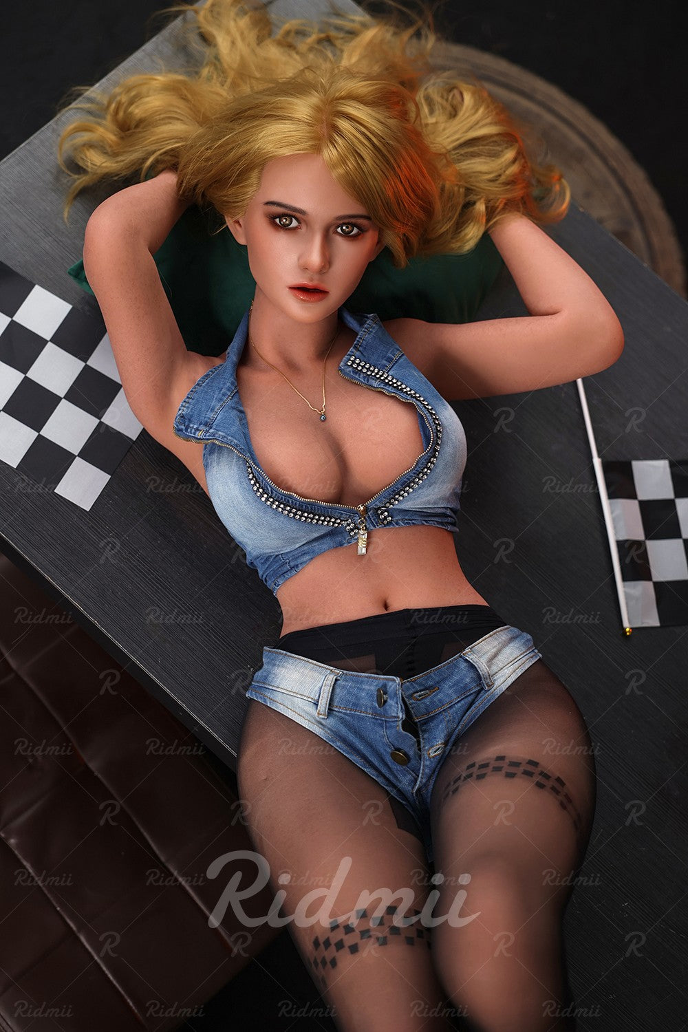 Sekso lėlė Tessa (Ridmii Doll 152 cm E-puodelis TPE + silikonas)