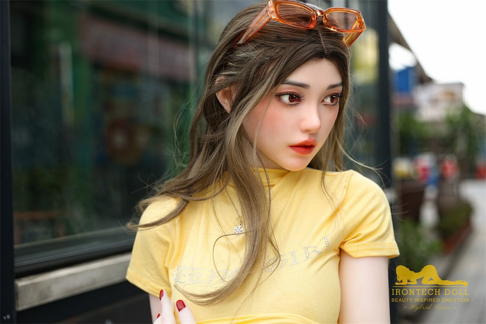 Eileen Sex Doll (Irontech Doll 159 cm G-Cup S40 TPE + silikonas)