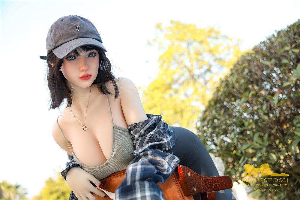 Sekso lėlė Yeona (Irontech Doll 159 cm G-Cup S37 TPE + silikonas)