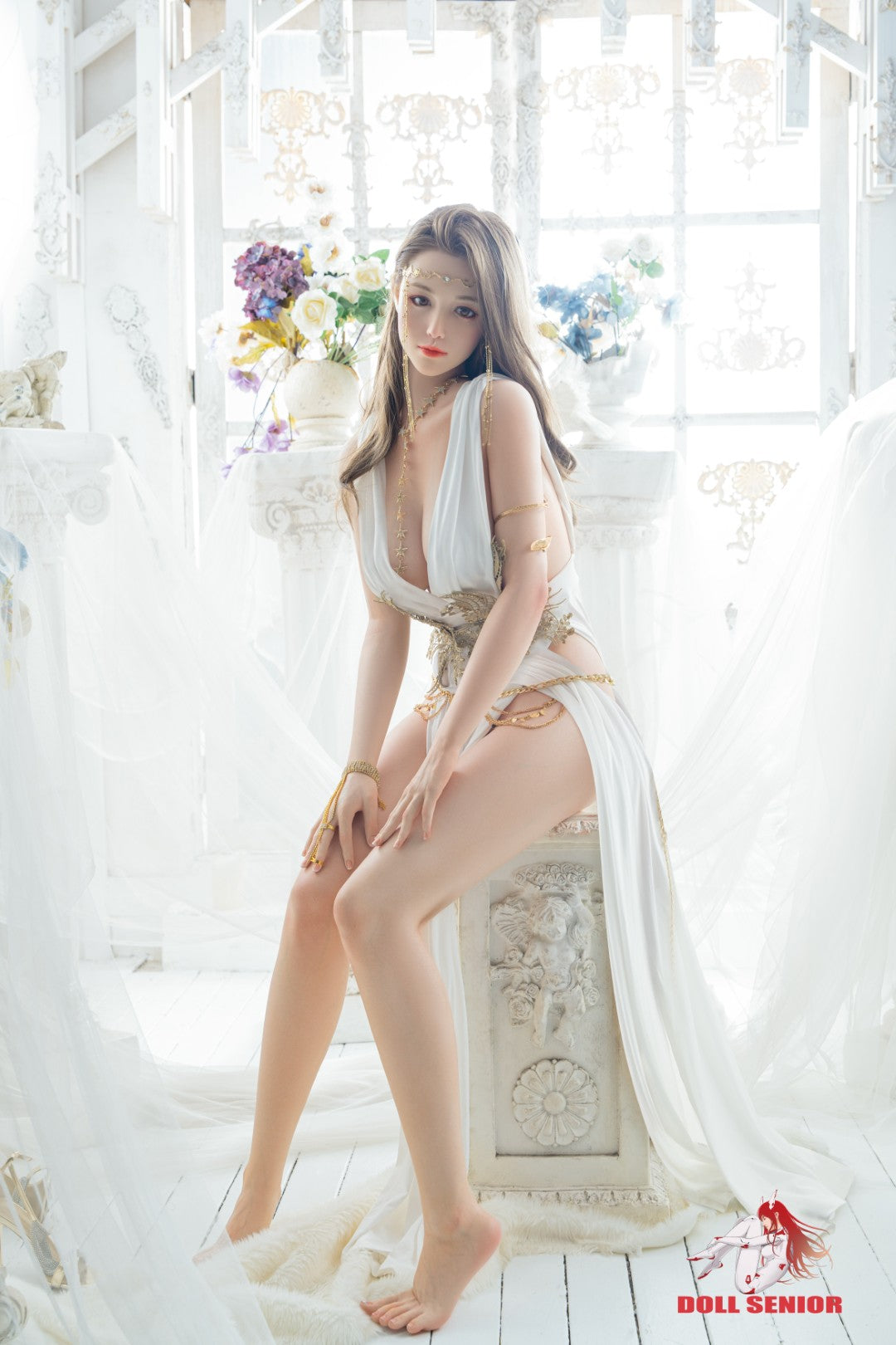 Sekso lėlė Atėnė (Doll Senior 168 cm E-Cup #02 silikonas)