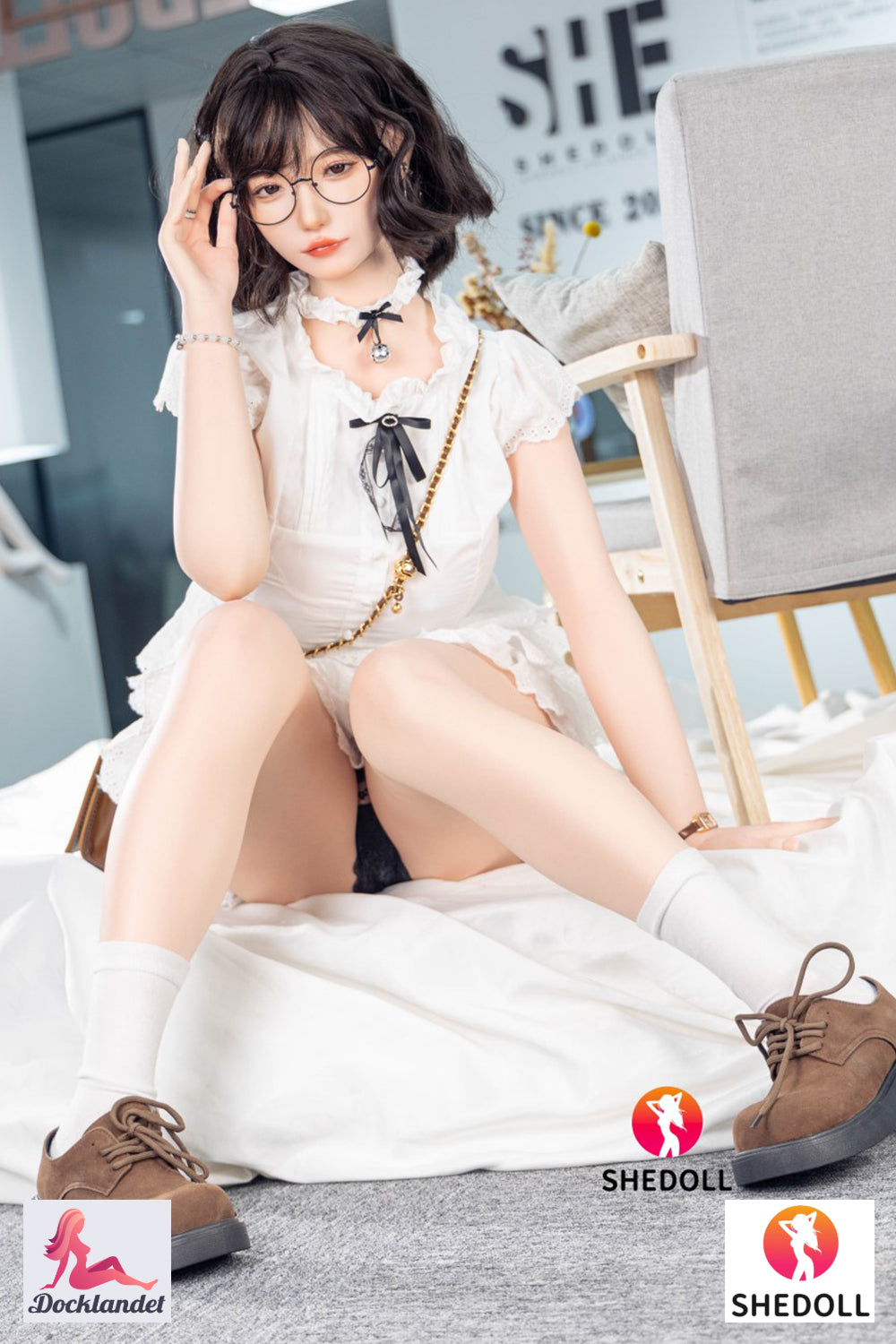 Achu sekso lėlė (SHEDOLL 165 cm E-Cup #SH058 2.0 silikonas)