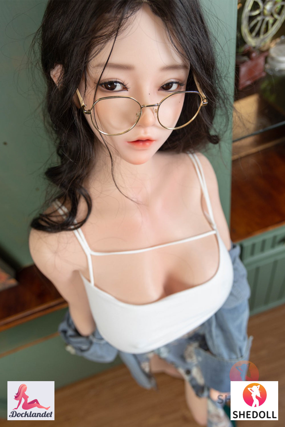 Jasmin Sex Doll (SHEDOLL 165cm E-puodelis #SH102 2.0 RST silikonas)