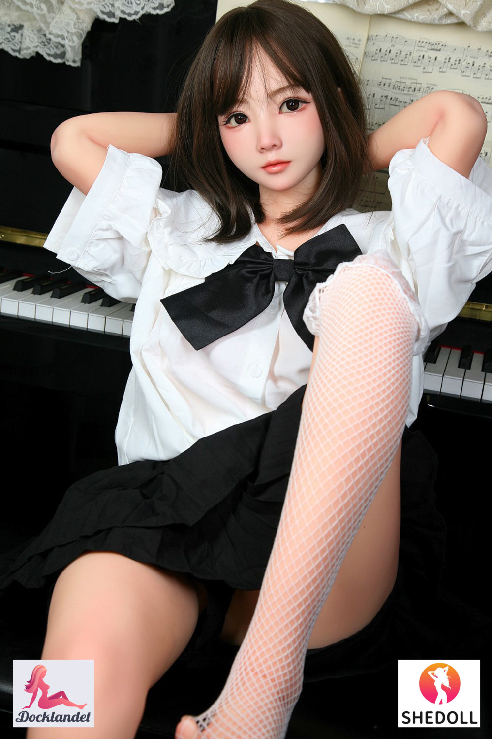 Yoyo Sex Doll (SHEDOLL 148 cm D puodelis #SH010 TPE + silikonas)