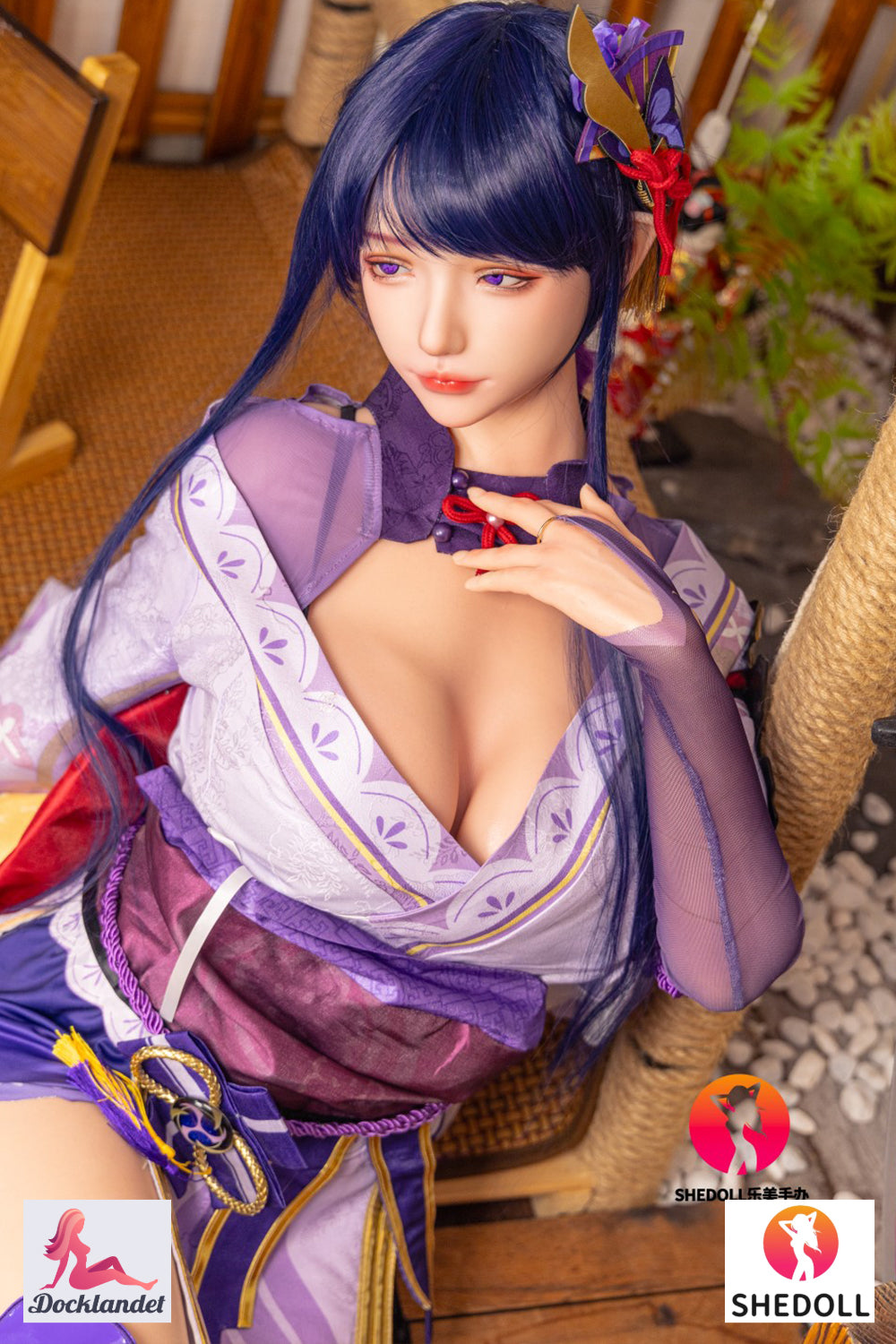 Raiden Ei Sex Doll (SHEDOLL 165 cm E-Cup #SH085 2.0 silikonas)