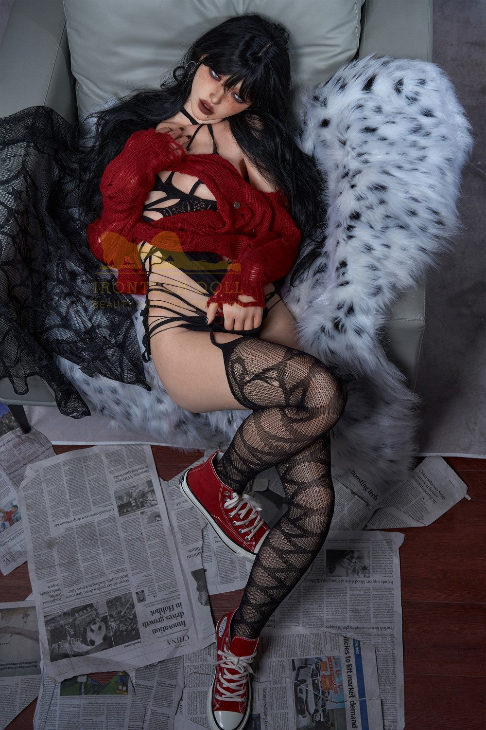 Vanessa sekso lėlė (Irontech Doll 161 cm B-puodelio B2 silikonas)
