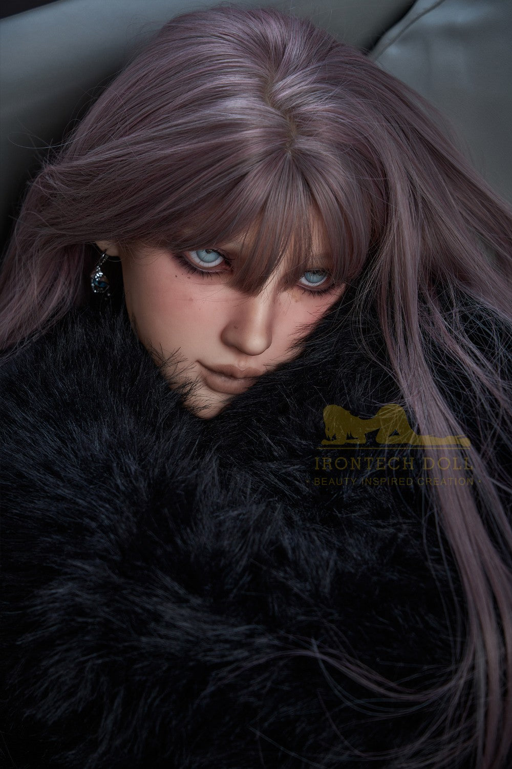 Vyšnių sekso lėlė (Irontech Doll 169 cm C puodelis S9 silikoninis)