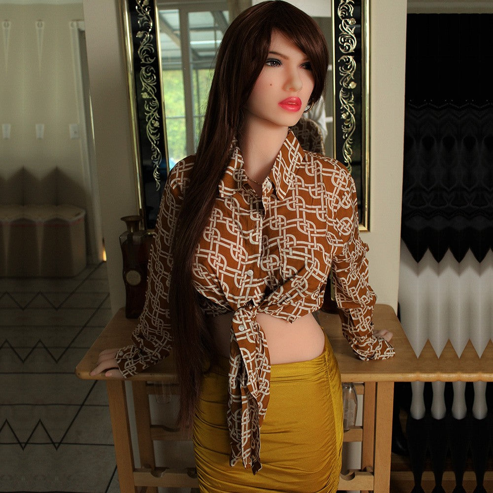 Šarlotės sekso lėlė (HRDoll 161 cm E-Cup #15 TPE)