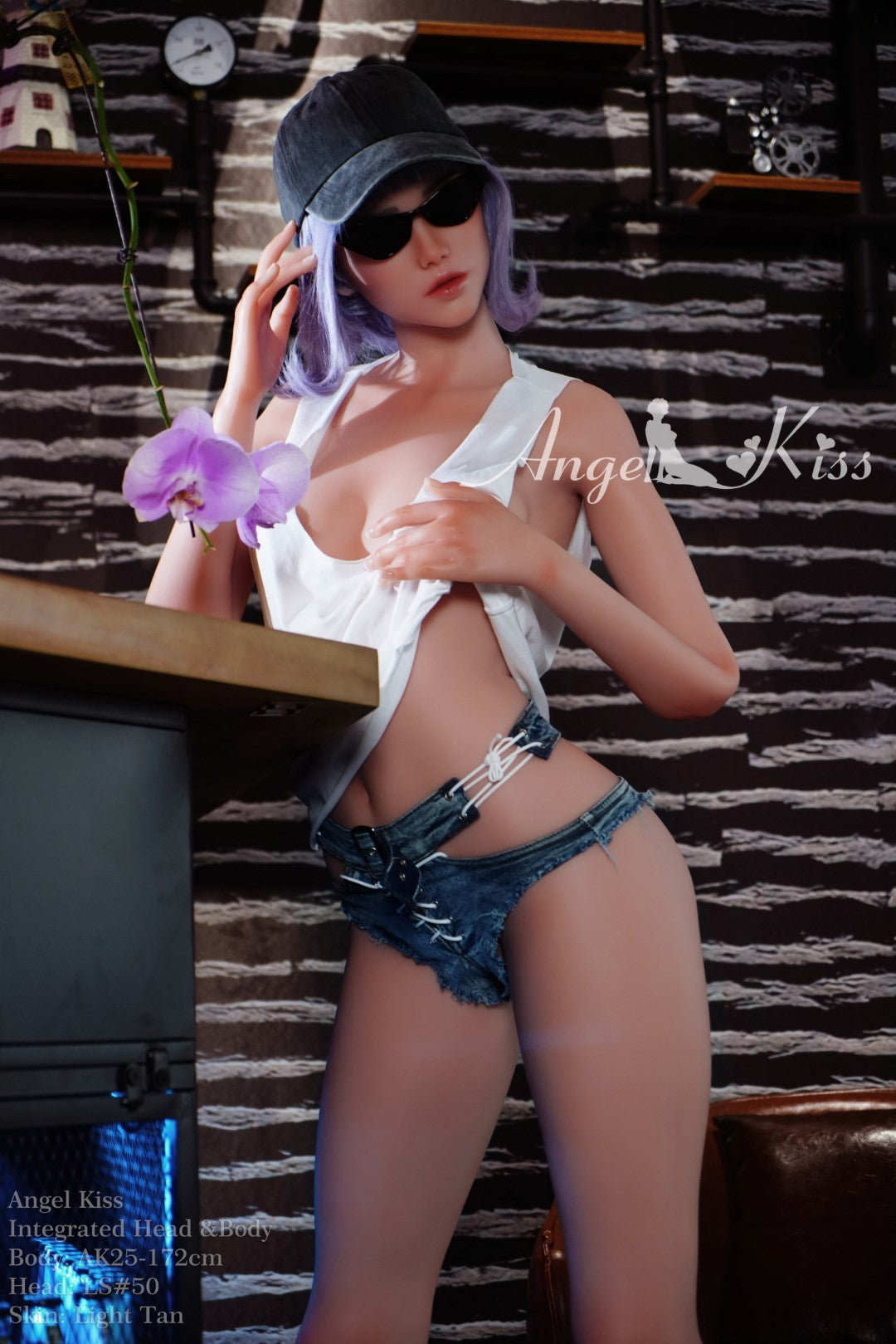 Ela Sex Doll (AK-Doll 172cm D-Cup LS#50 silikonas)