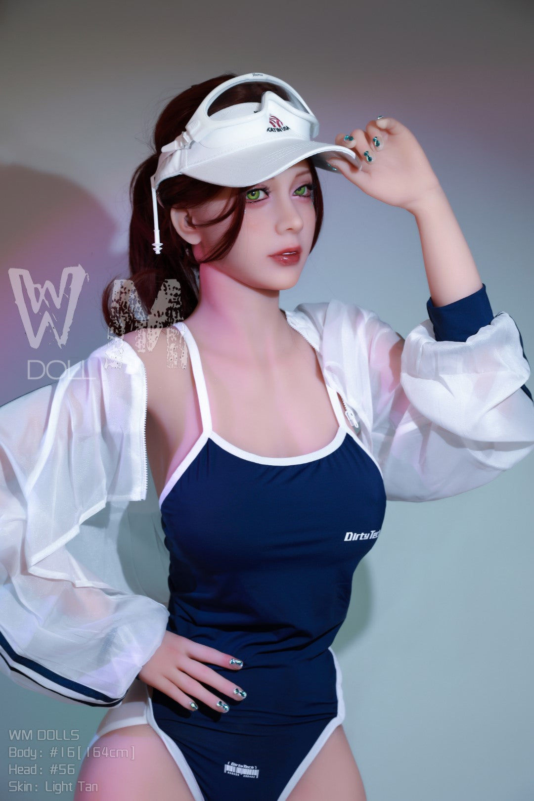 Mina sekso lėlė (WM-Doll 164 cm F-taurė #56 TPE)