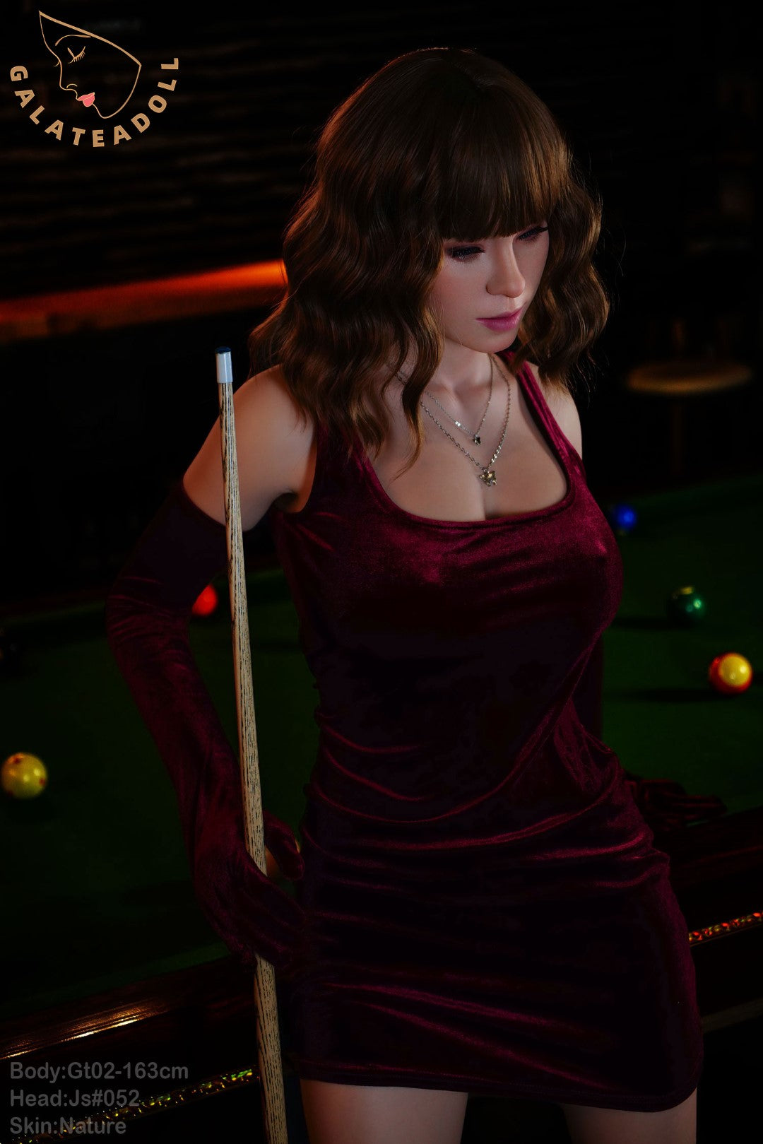 Nevados sekso lėlė (Galatea Doll 163 cm D-Cup #052 silikonas)
