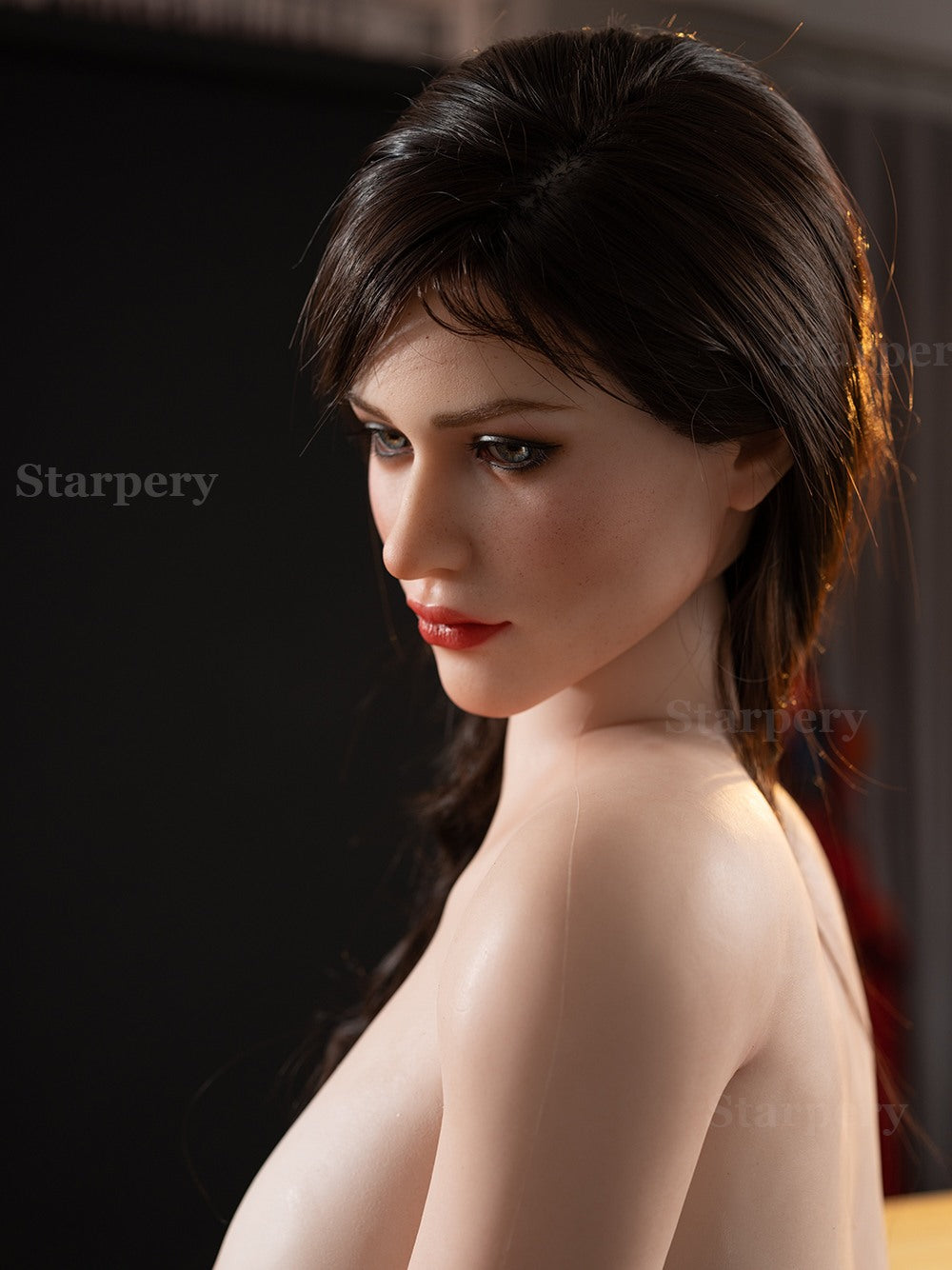 Sekso lėlė Eugenija (Starpery 167 cm E-puodelis TPE + silikonas)