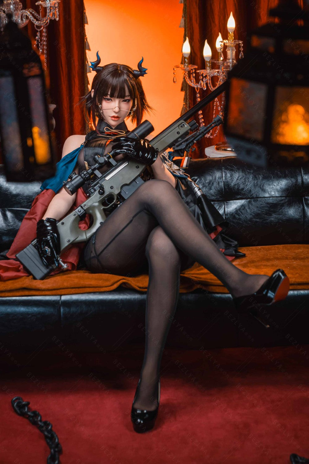 Sekso lėlė Aglaia (Bezlya Doll 162 cm C-Cup 2,2U silikoninis)