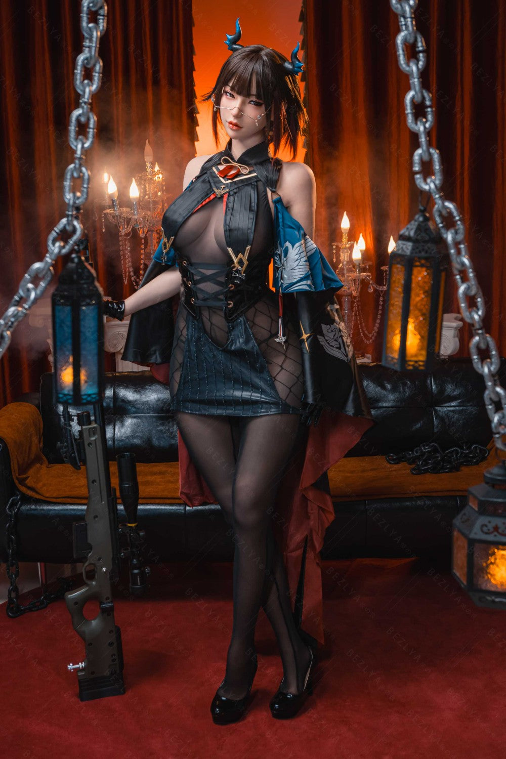 Sekso lėlė Aglaia (Bezlya Doll 162 cm C-Cup 2,2U silikoninis)