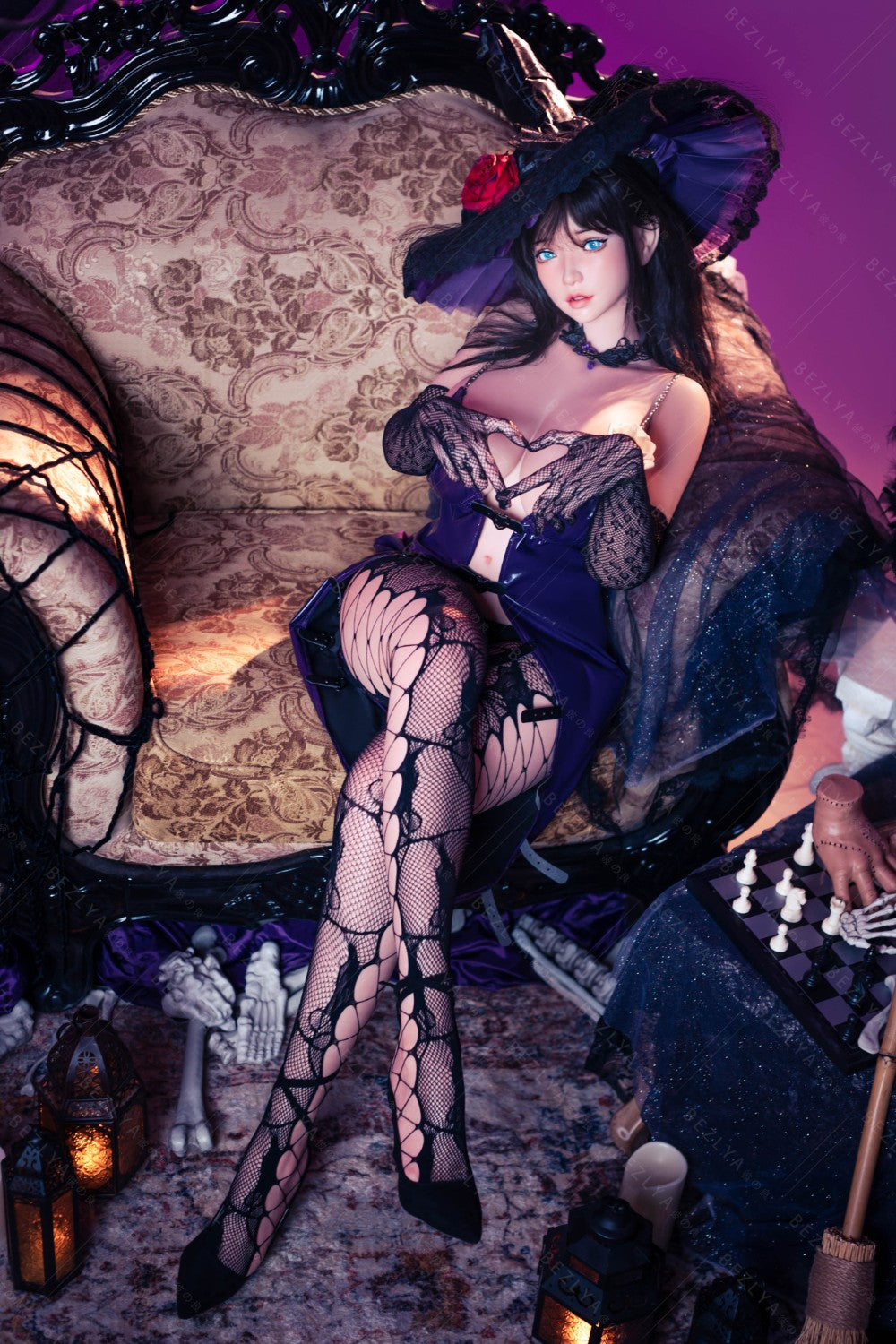 Sekso lėlė Mandraradora (Bezlya Doll 160 cm G puodelis 2,2 l silikono)
