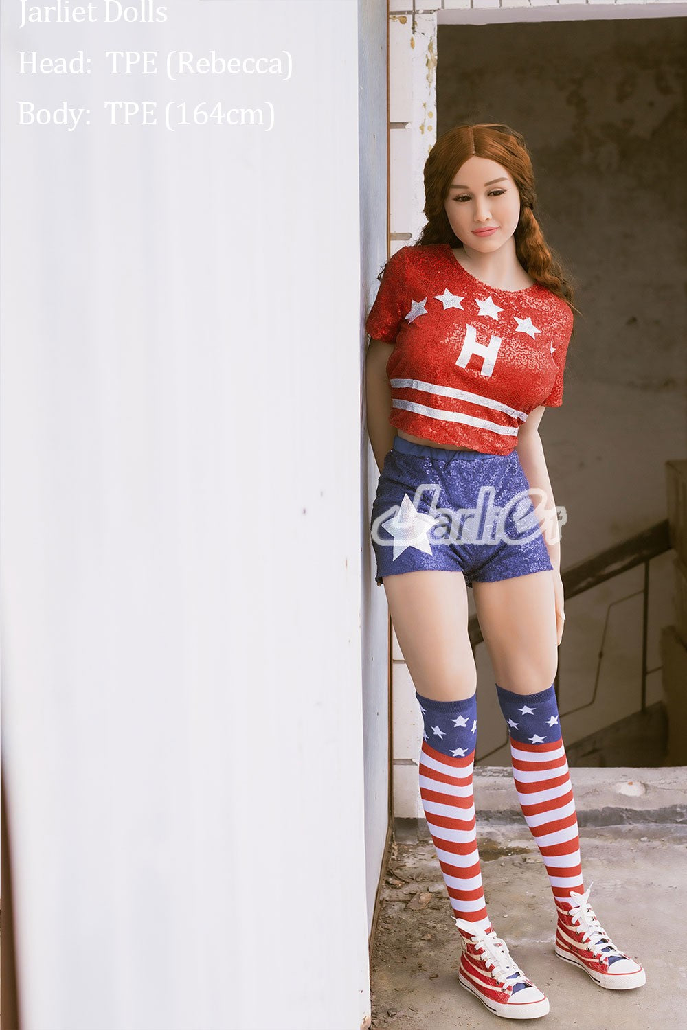 Sekso lėlė Rebecca (Jarliet 164 cm E-Cup TPE)