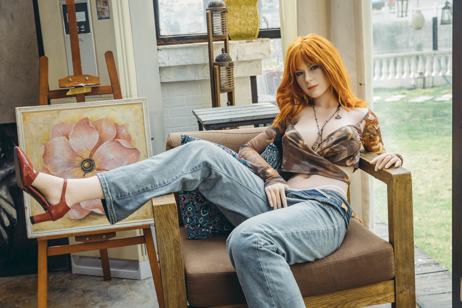Gill Sex Doll (Starpery 172 cm F-puodelis TPE + silikonas)