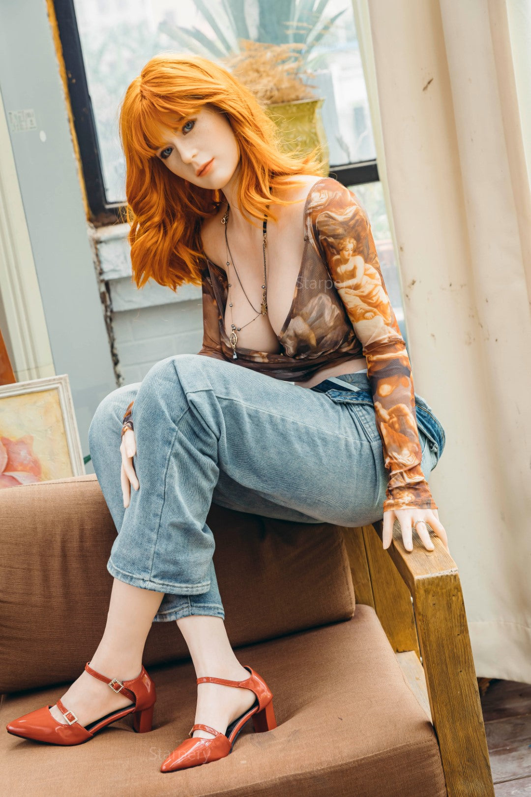 Gill Sex Doll (Starpery 172 cm F-puodelis TPE + silikonas)