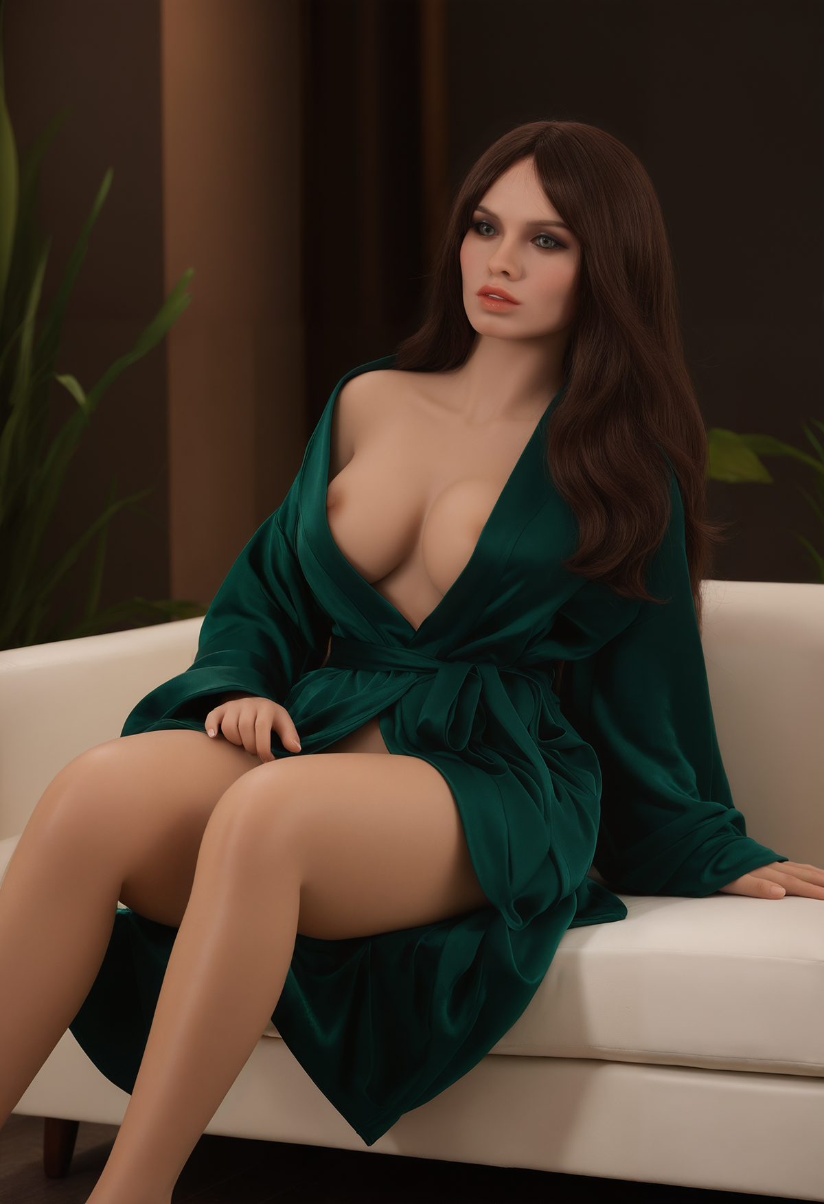 Džeinės sekso lėlė (Aibei Doll 151 cm F puodelis #AB6 TPE + silikonas)