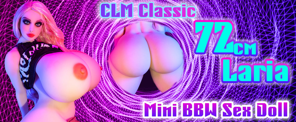 Sekso lėlė Laria (Climax Doll Mini 72cm S puodelis TPE)