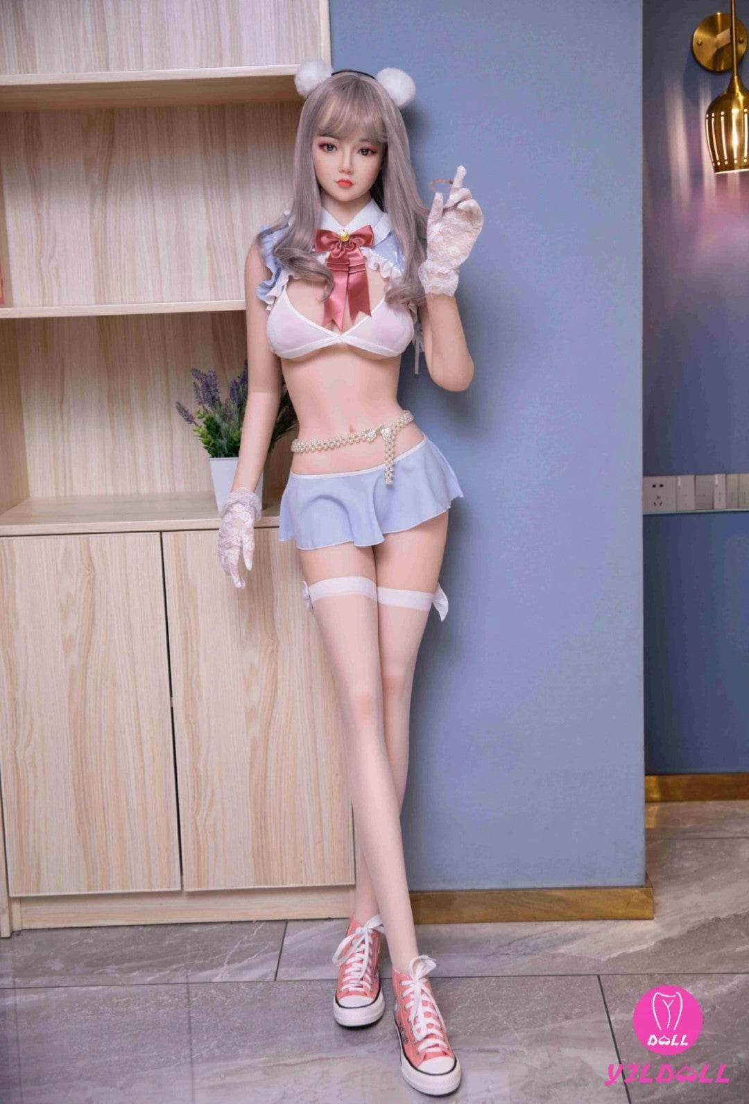 Karališkojo sekso lėlė (YJL Doll 148 cm D-Cup #288 TPE + silikonas)