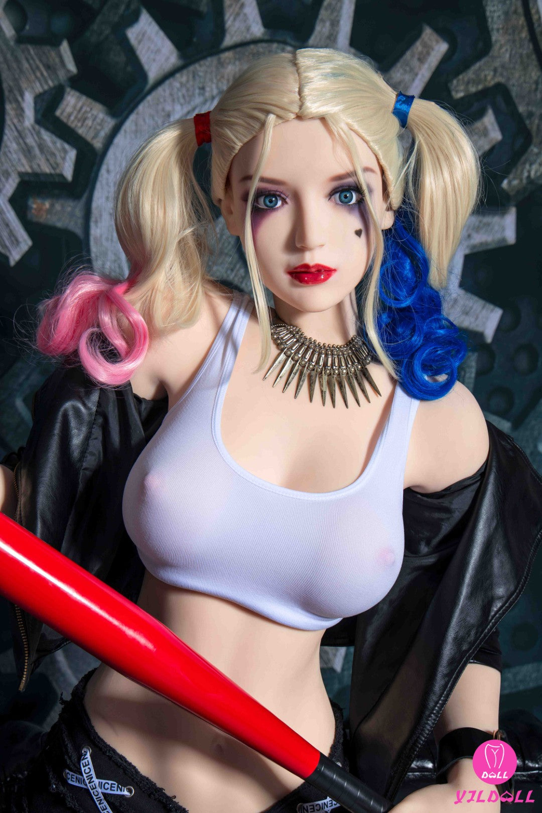 Harley Quinn sekso lėlė (YJL Doll 168 cm C-Cup #31 TPE)