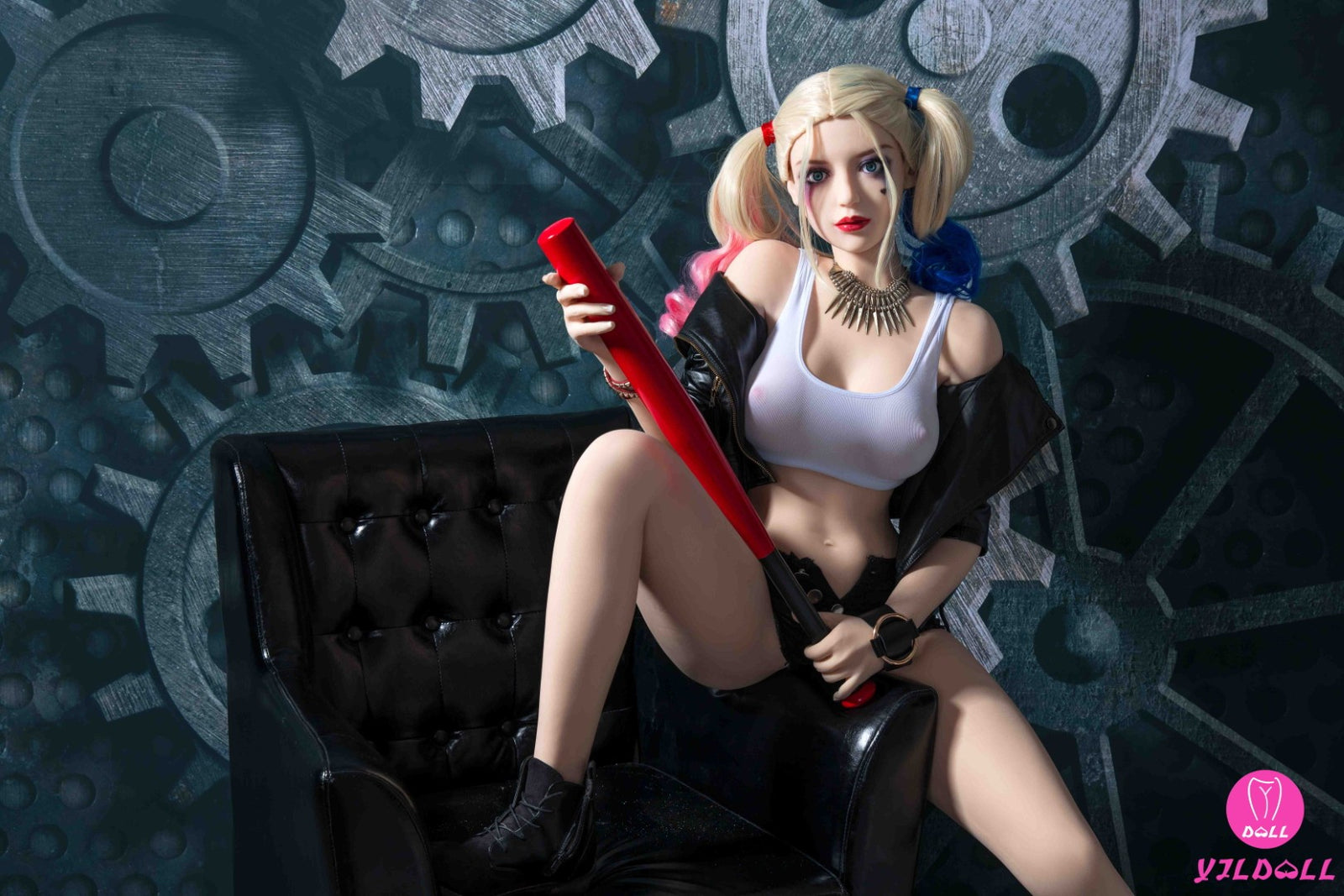 Harley Quinn sekso lėlė (YJL Doll 168 cm C-Cup #31 TPE)