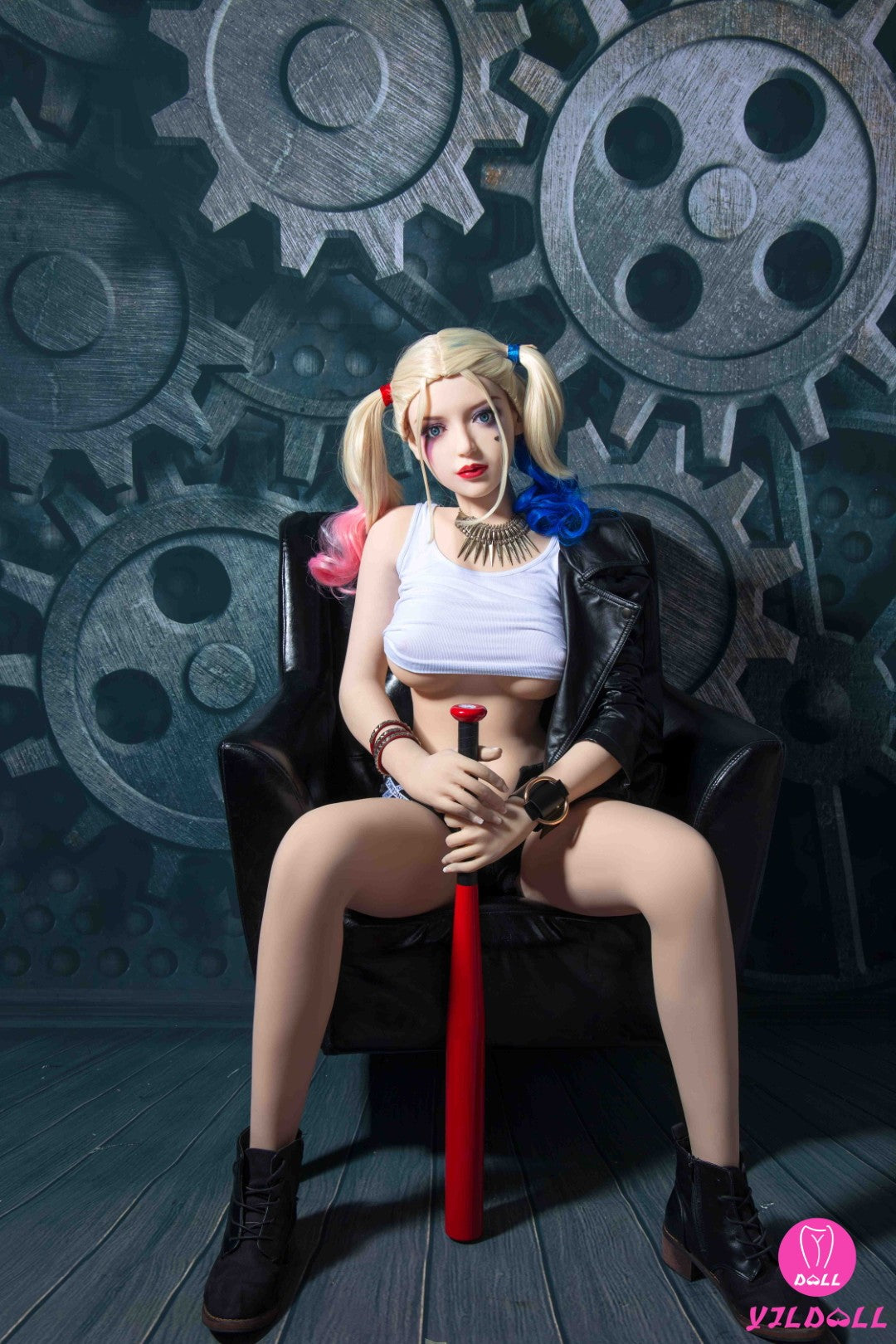 Harley Quinn sekso lėlė (YJL Doll 168 cm C-Cup #31 TPE)