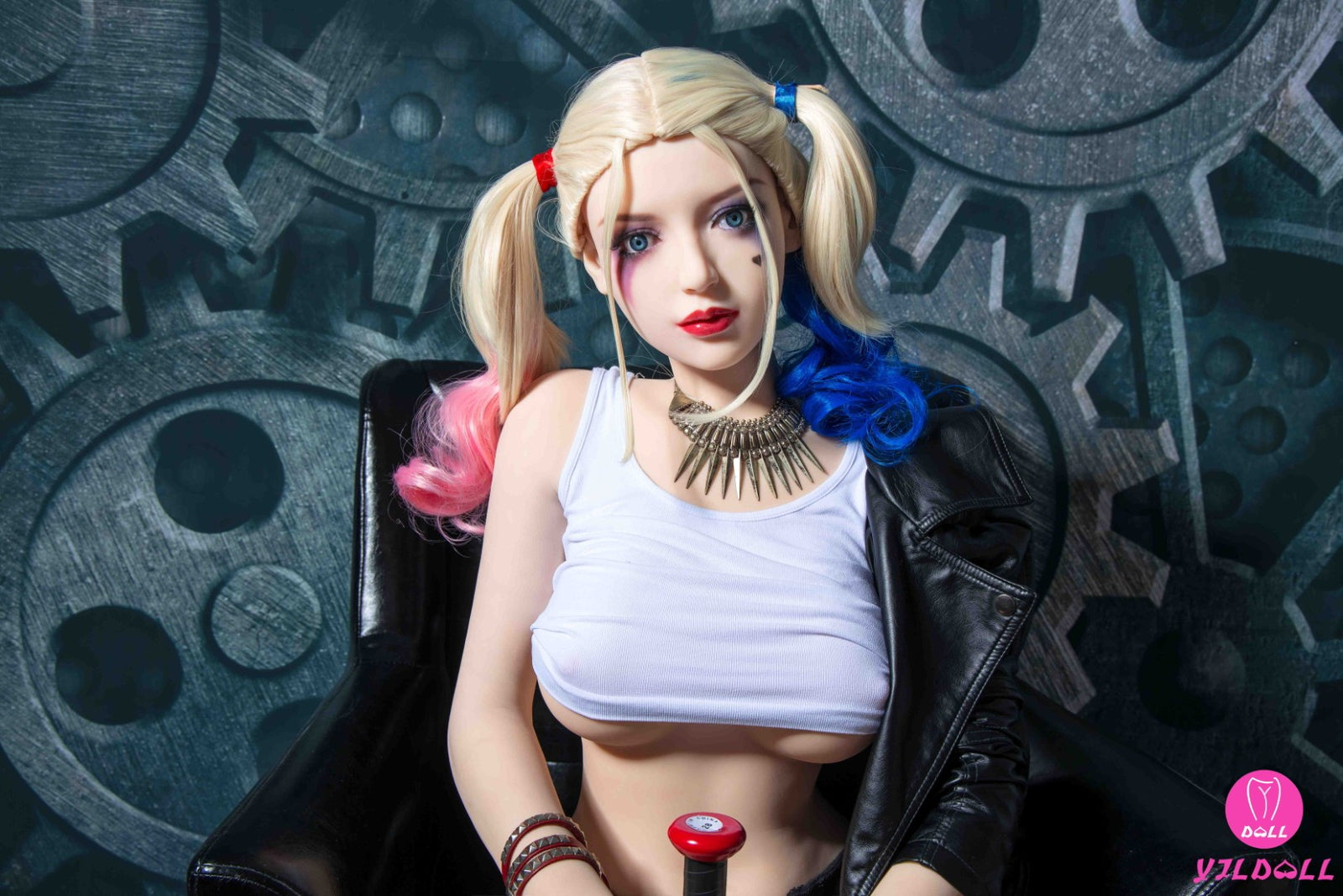 Harley Quinn sekso lėlė (YJL Doll 168 cm C-Cup #31 TPE)
