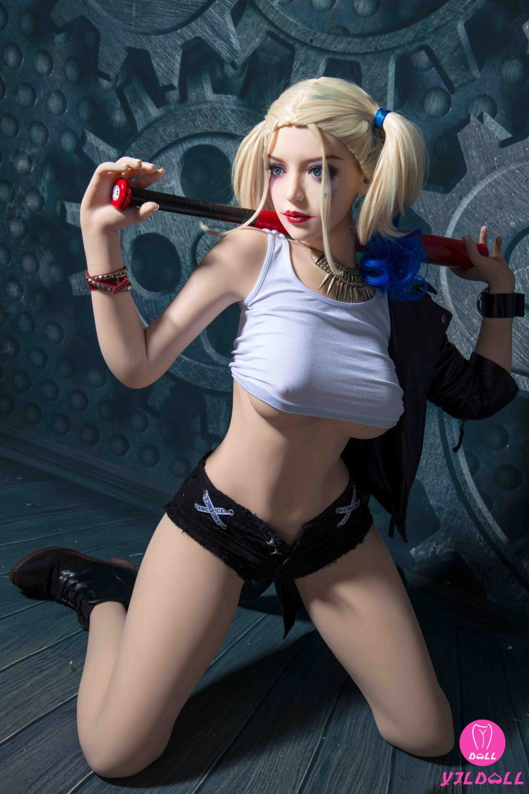 Harley Quinn sekso lėlė (YJL Doll 168 cm C-Cup #31 TPE)