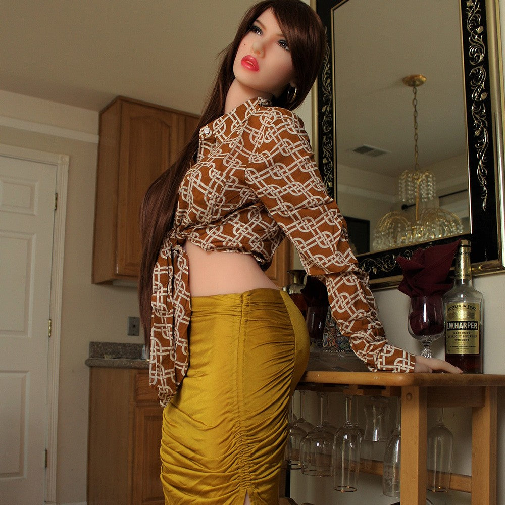 Šarlotės sekso lėlė (HRDoll 161 cm E-Cup #15 TPE)
