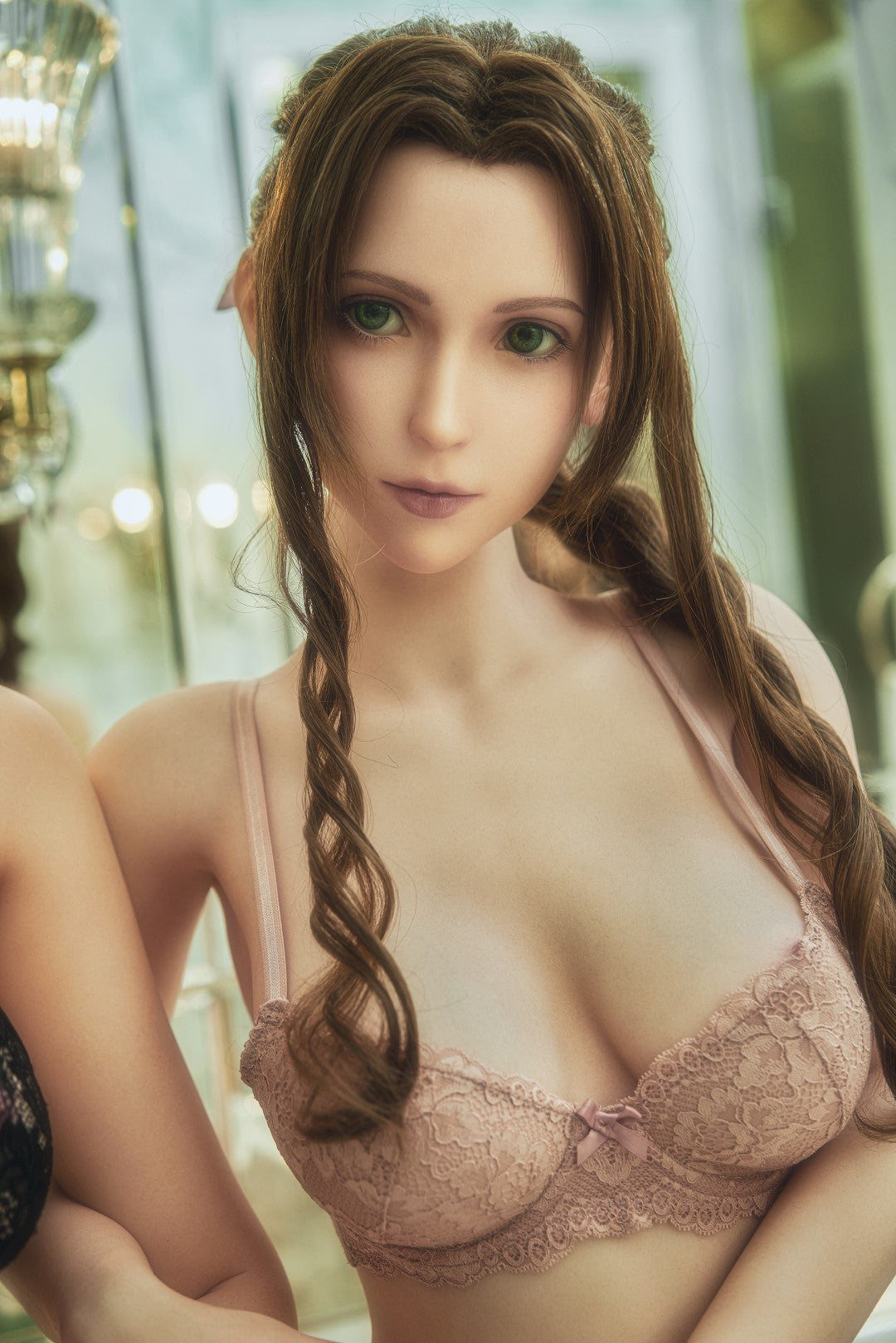 Aerith Sex Doll (Game Lady 167cm D-Cup Nr.04 silikonas)