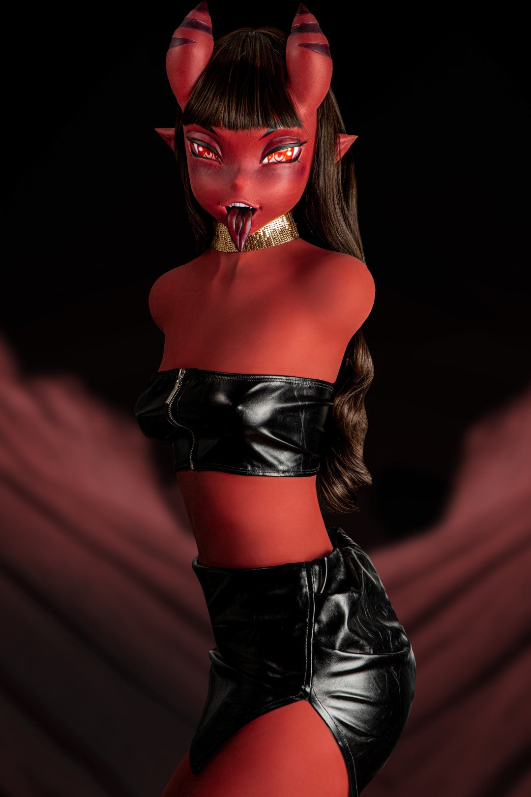 Meru The Succubus Torso Sex Doll (Climax Doll Pro 110 cm A-puodelis TPE + silikonas)