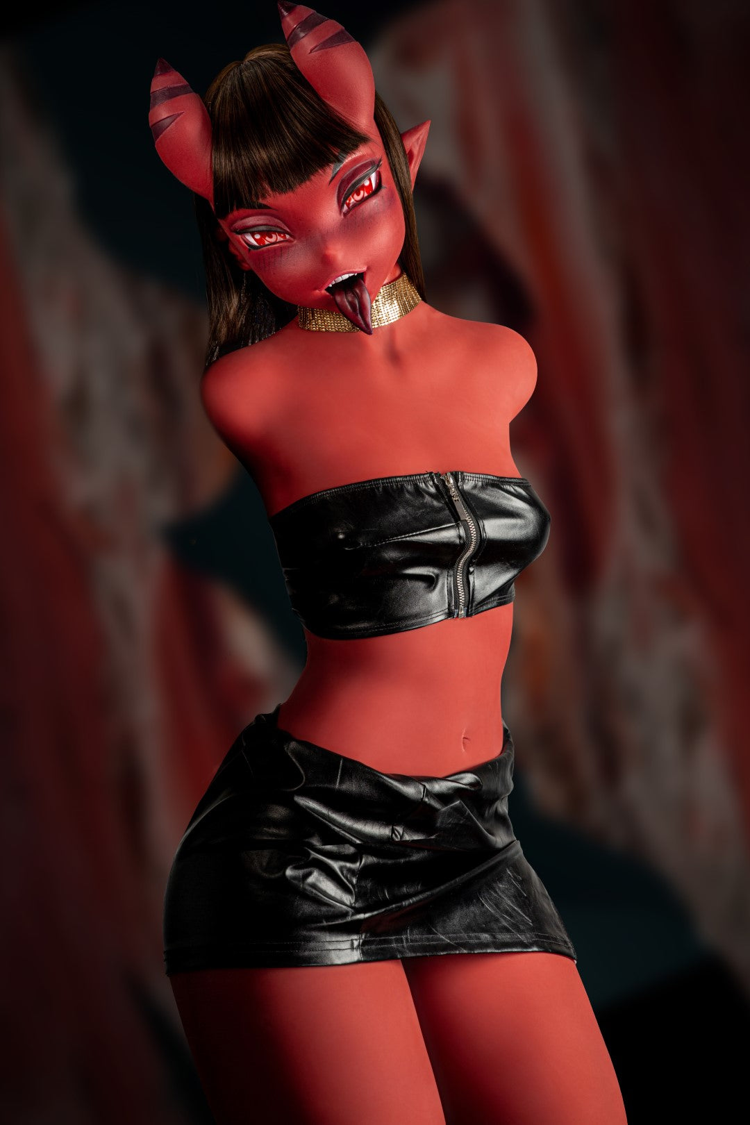 Meru The Succubus Torso Sex Doll (Climax Doll Pro 110 cm A-puodelis TPE + silikonas)