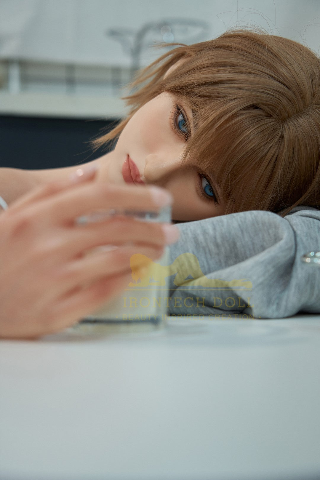 Tina sekso lėlė (Irontech Doll 166 cm C-Cup S45 silikoninis)