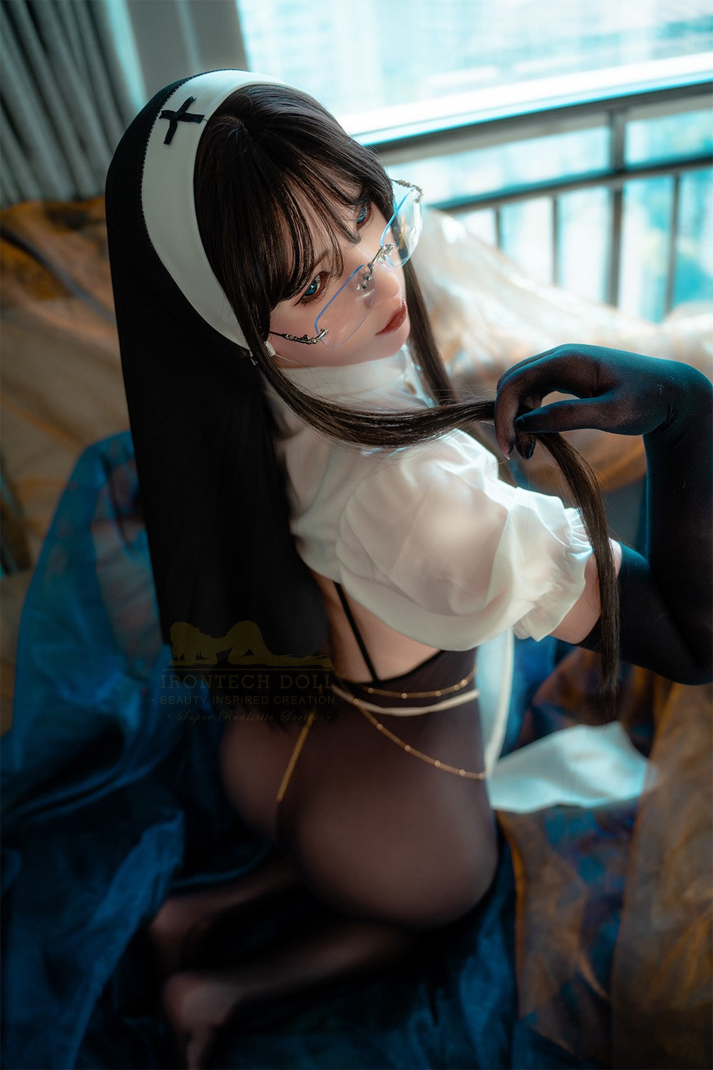 Sekso lėlė Yeona (Irontech Doll 162 cm B puodelis S37 silikonas)